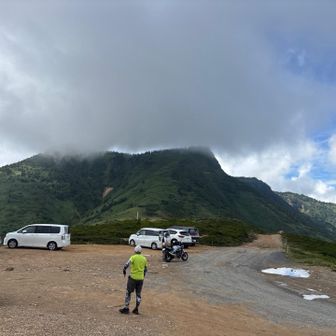 駐車場🅿️に戻りました！