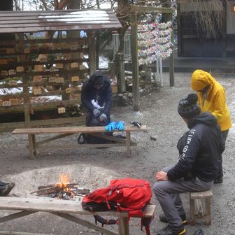 転倒した山友さんは頑張って自力下山