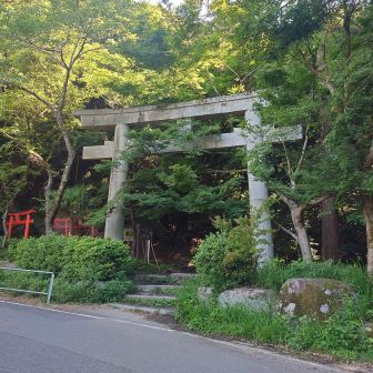 宝満山登山口