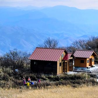 新設された避難小屋🏠
🚻は使用してなくて...。