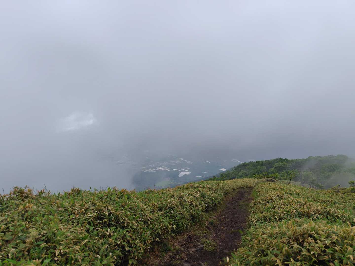 那岐山登山口-滝山 往復コースの写真