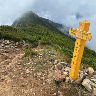 ６座目(^-^)
奥は鳴沢岳