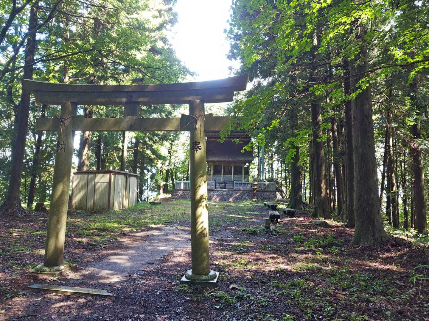 笠置神社奥社に着弾っ✨

本日の主要な登り行程…ここで終わり🤣
あっという間💦💦