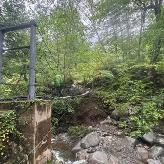 冷水吊り橋