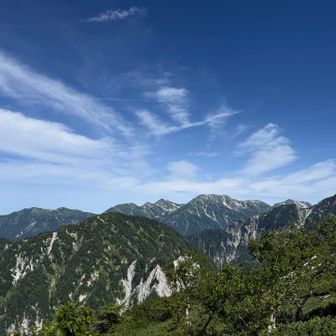小屋の前は立山連峰ドーン！です。