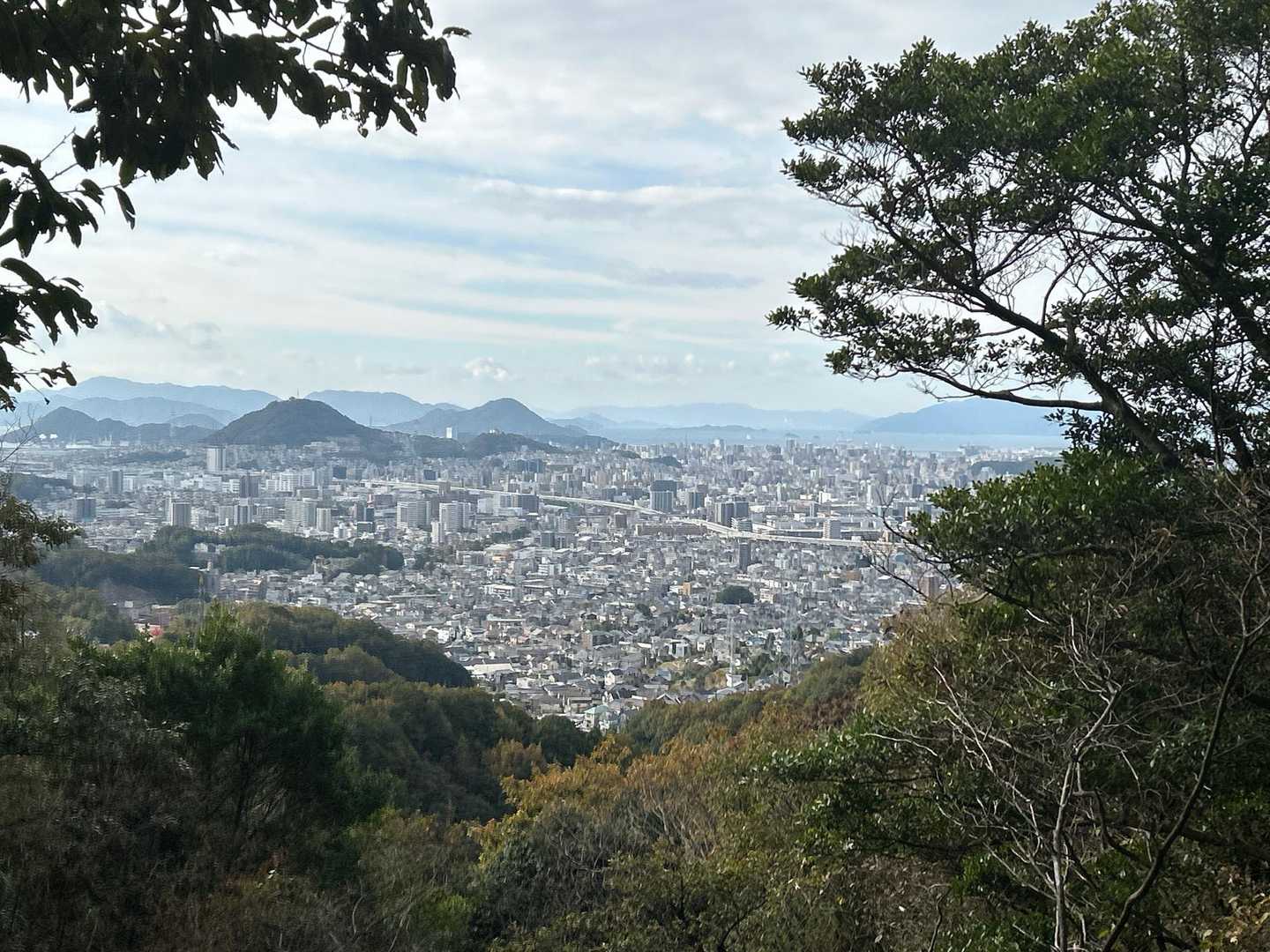 中腹ですでに感動