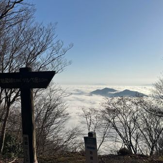 地蔵山からも見事な雲海☁️