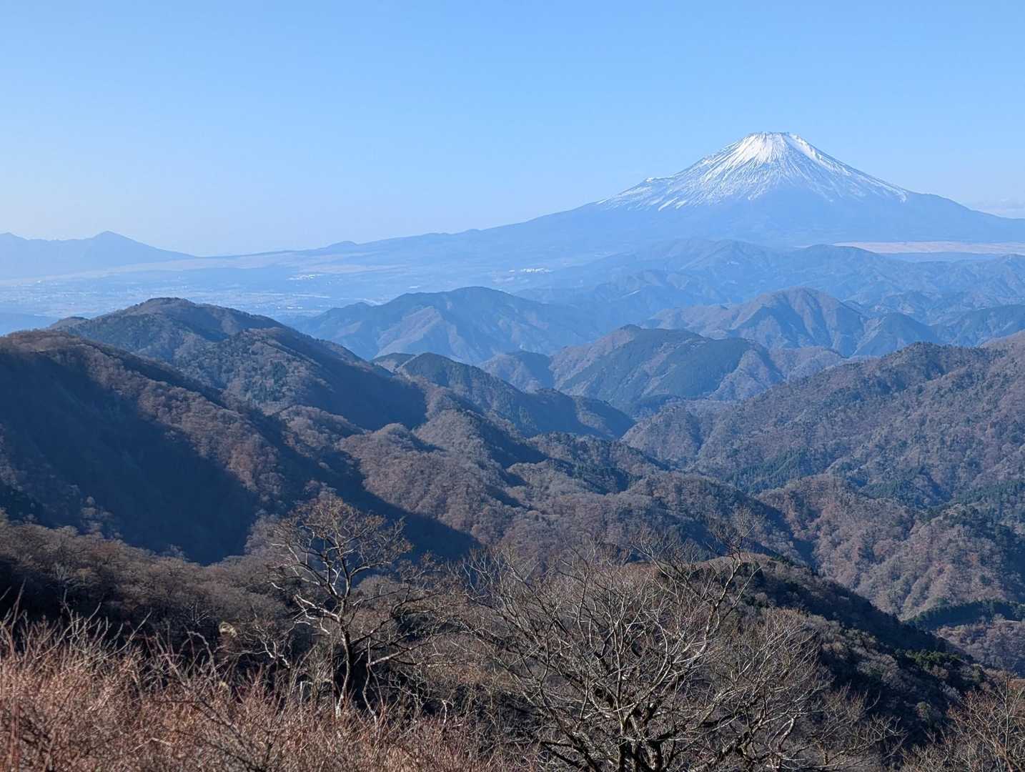 戸沢の出合登山口-塔ノ岳-日高-竜ヶ馬場-丹沢山 往復コースの写真