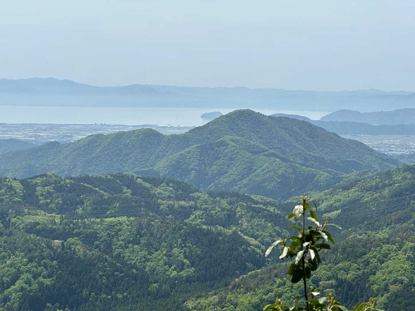 琵琶湖と竹生島
