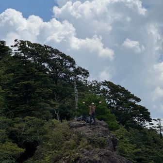 向こうの岩から
写真撮るために
移動