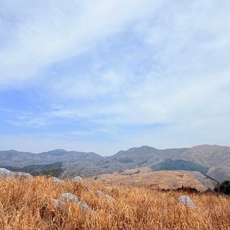 最後に三笠台から平尾台の景色を見納めしました👀