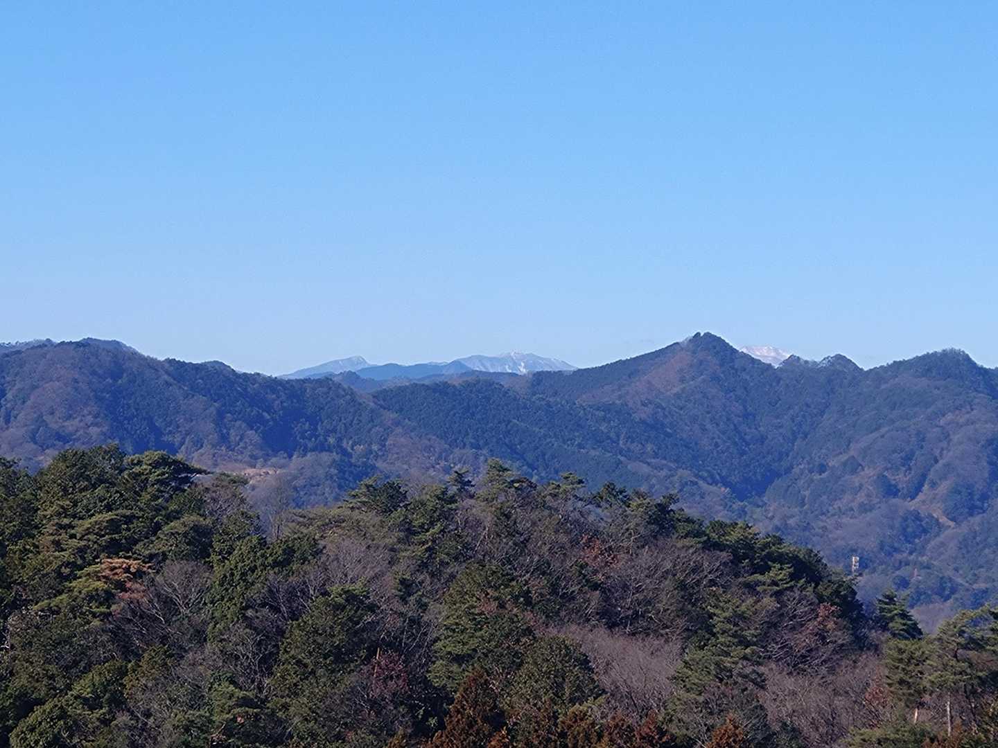 榛名山〜赤城山方面