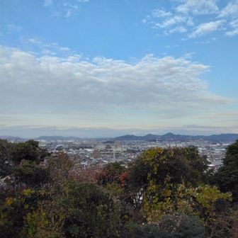 尾張三山・各務原アルプス方面😃