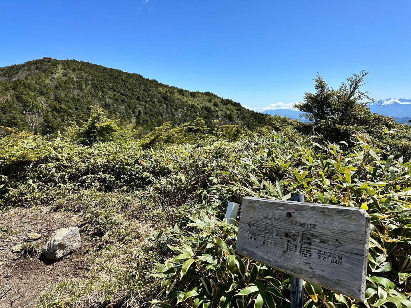 第三高原
奥に小秀山🏔