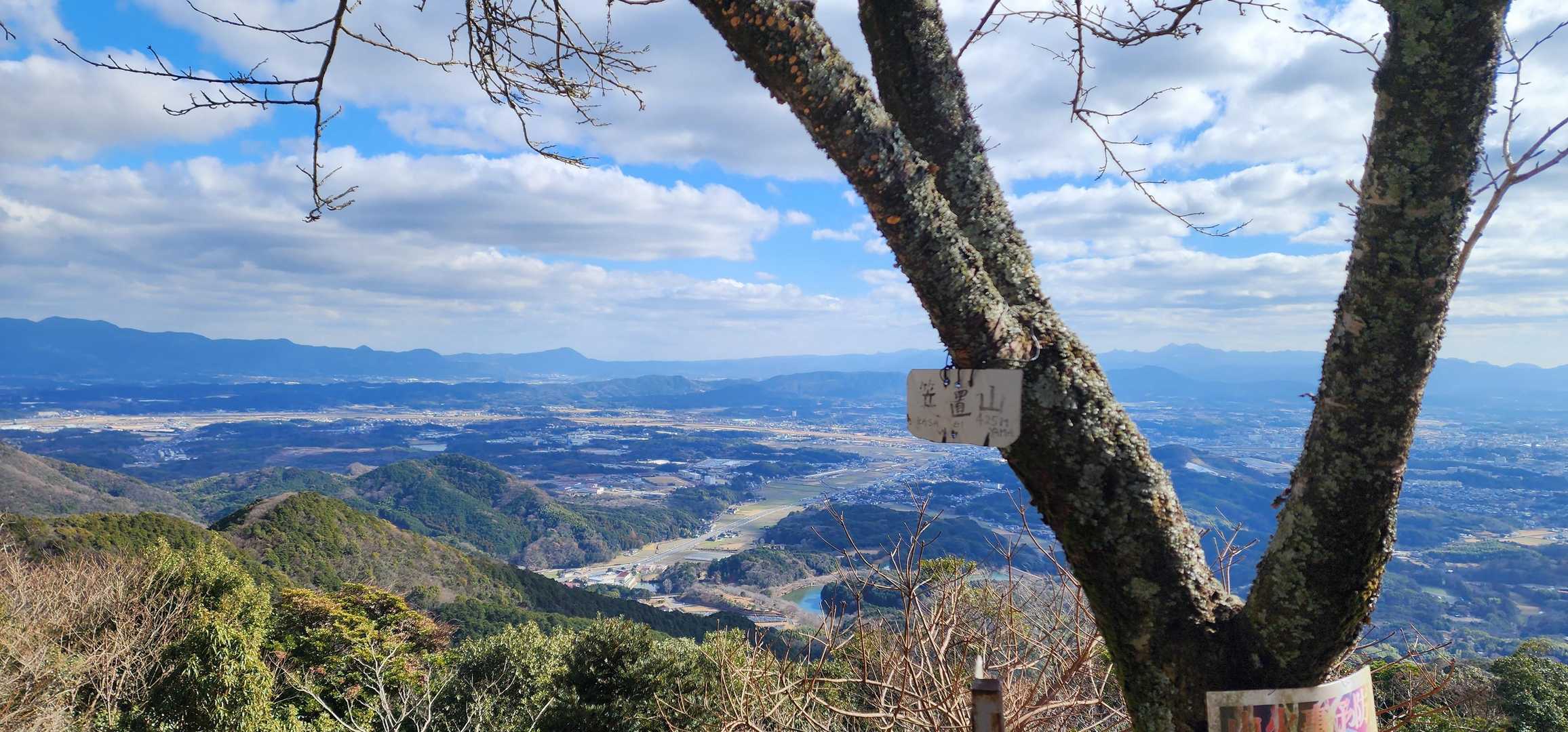 笠置山 往復コースの写真