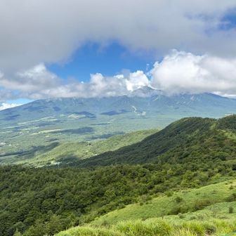 八ヶ岳方面の眺め✨