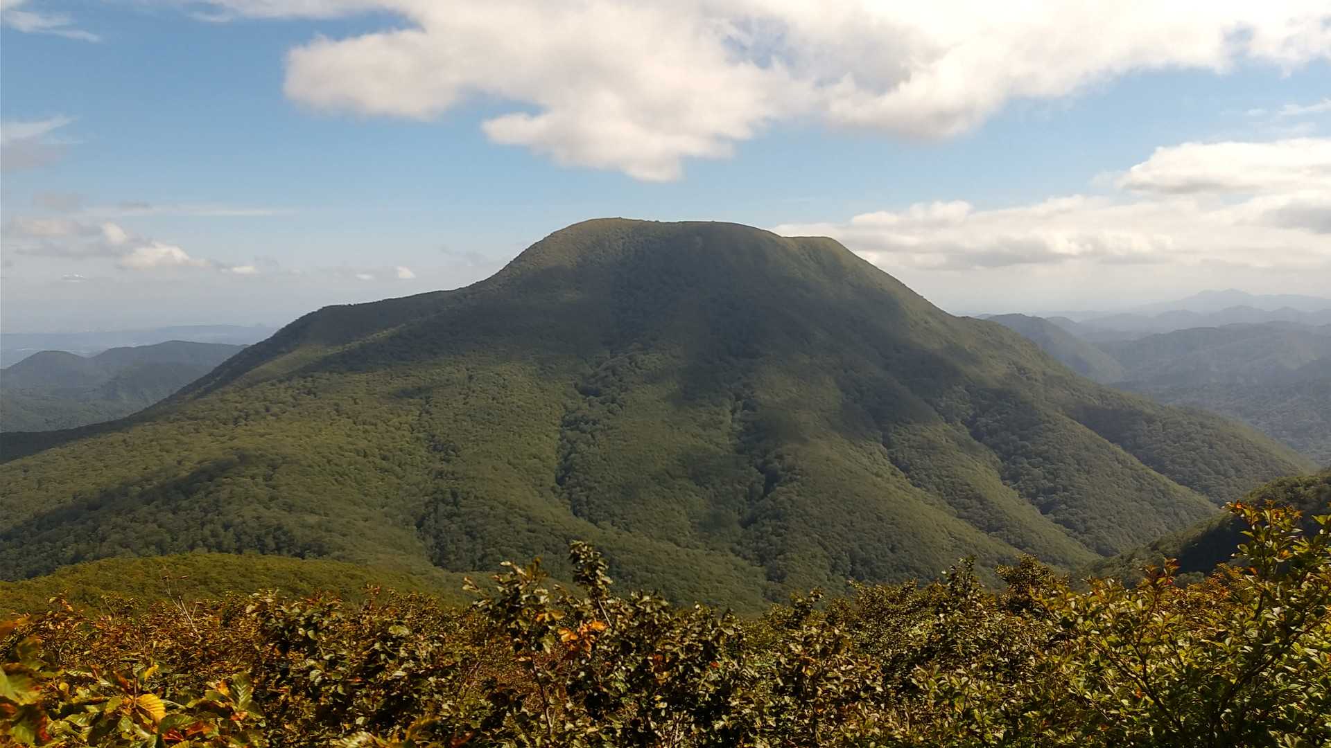 目の前に大東岳⛰ドッカ〜ン