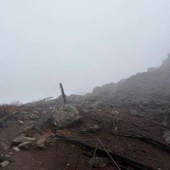 登り足りないので鳥海山に寄って行きますー