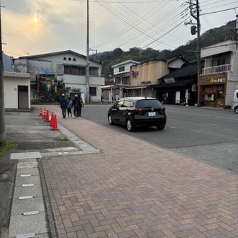 山北駅到着！
近くでお祭りがあったようです