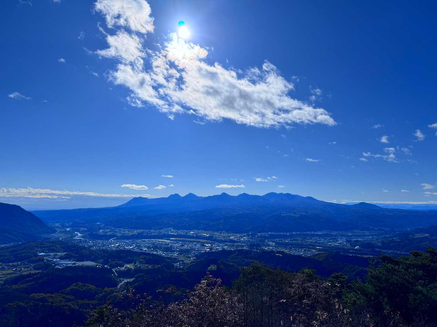 嵩山 往復コースの写真