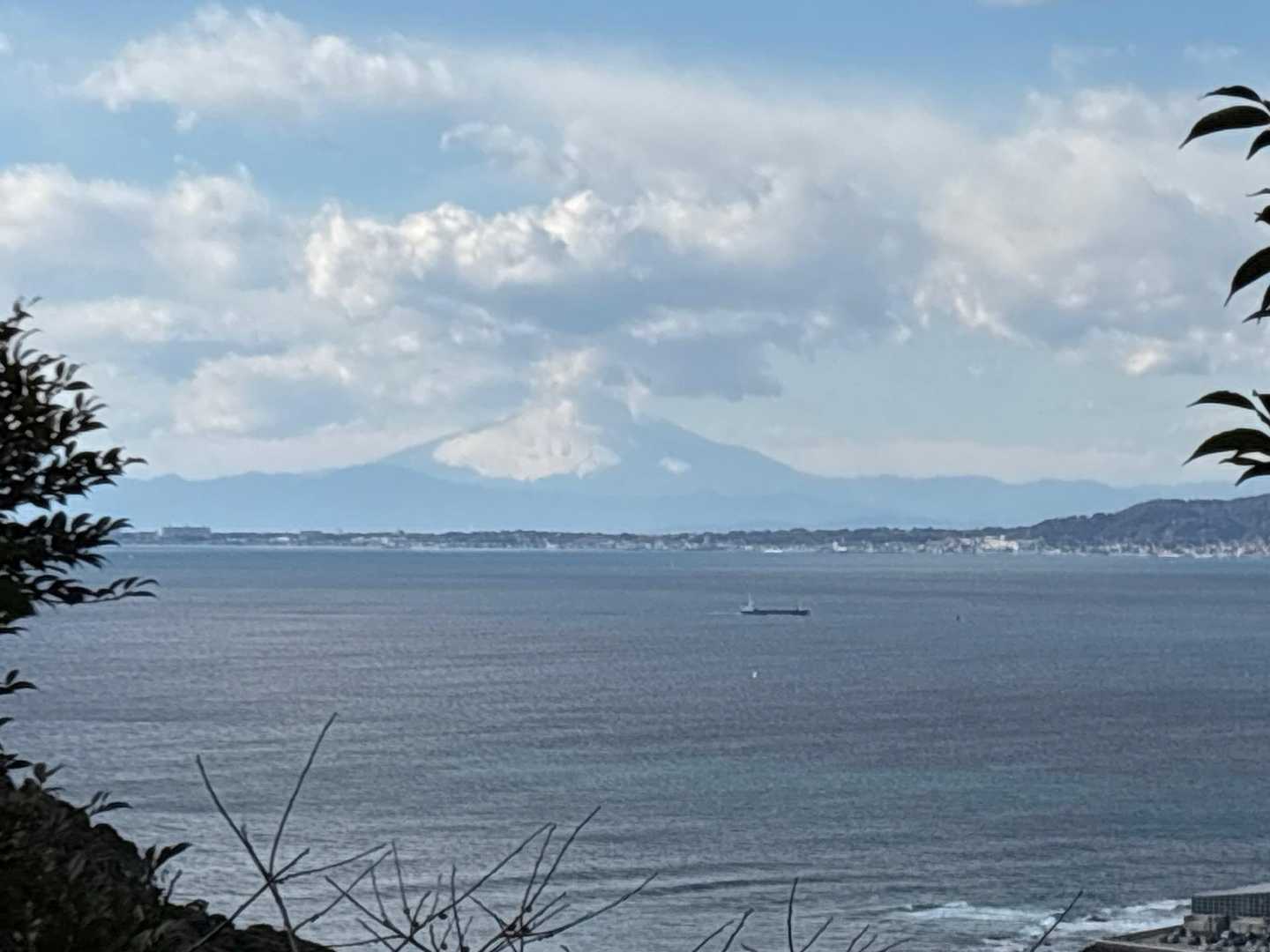 観月台からの富士山　しつこいくらい撮る😅
東北の人間なので、富士山見れるだけで感動✨