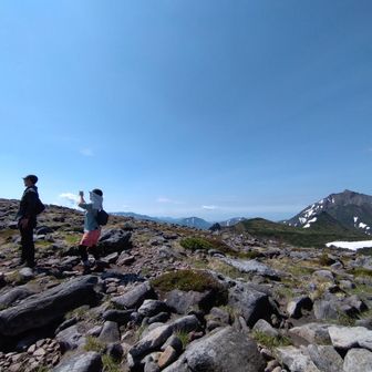 最後まで（は？）


快晴の


ニペソツ山でした。