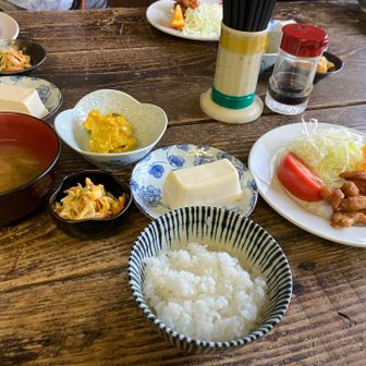 晩御飯✨豪華
冷奴最高やん😊