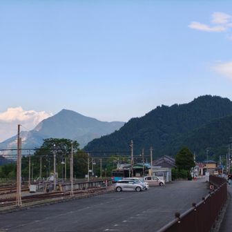 駅近から武甲山
未だ未踏です💦