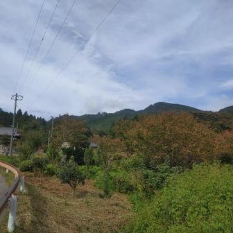 下りて来ました！
雲が広がって来ました！