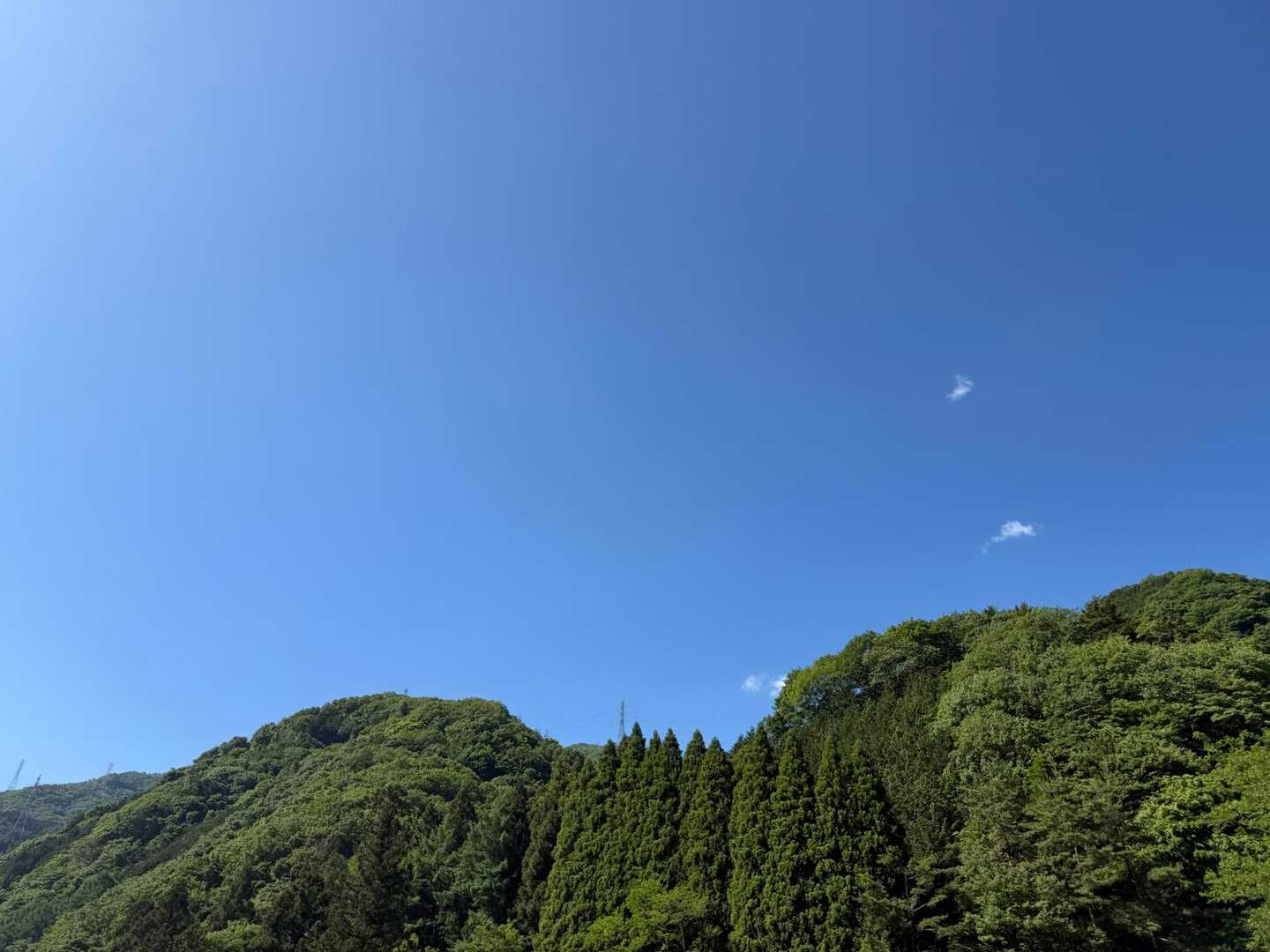 えー天気やー☀️