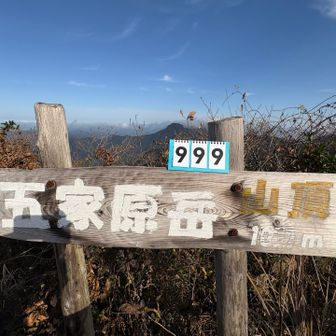 すぐに山頂😂
超セコップの999座目✨