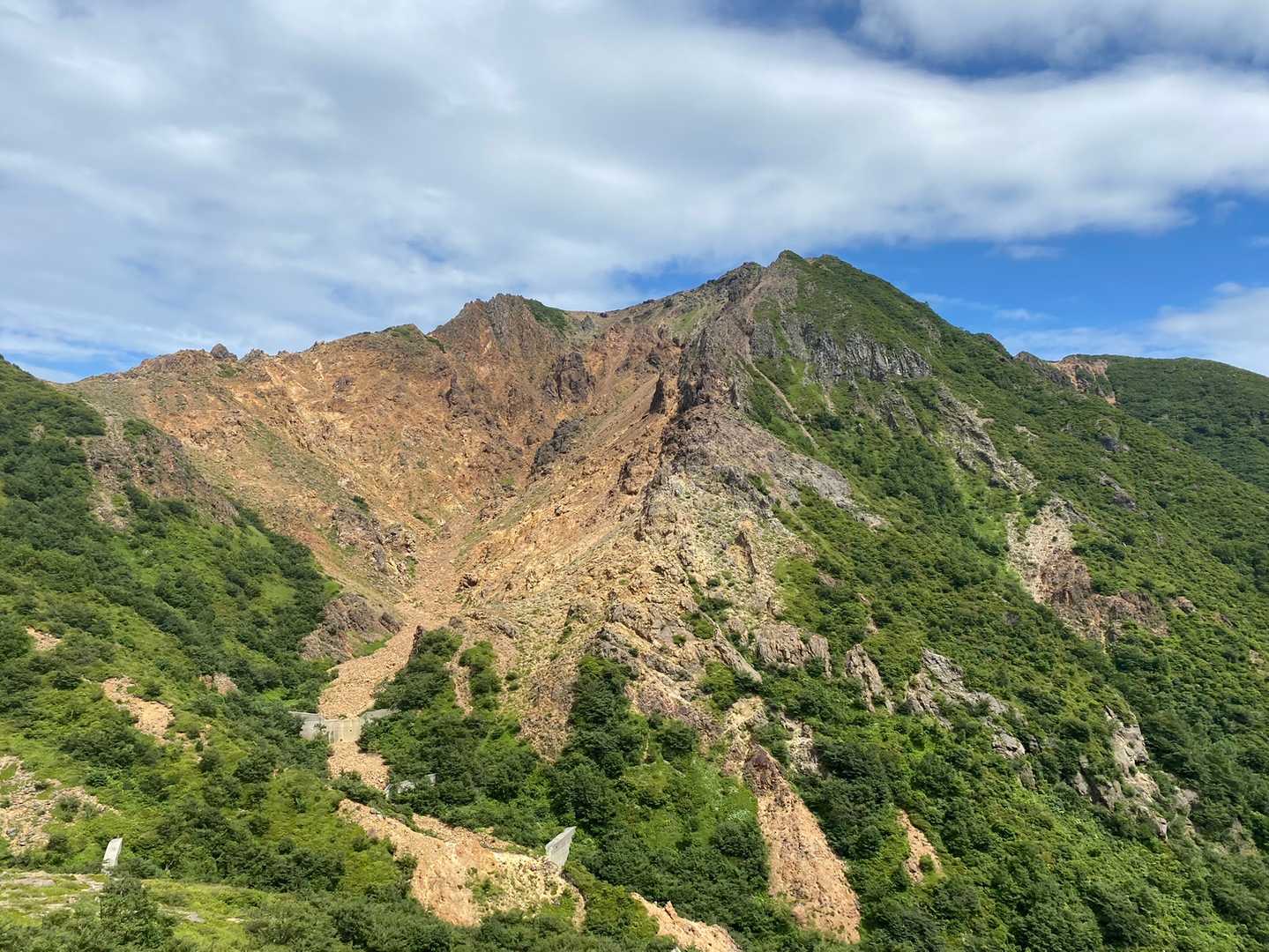 那須ロープウェイ 山頂駅-茶臼岳-朝日の肩-朝日岳-峠の茶 縦走コースの写真