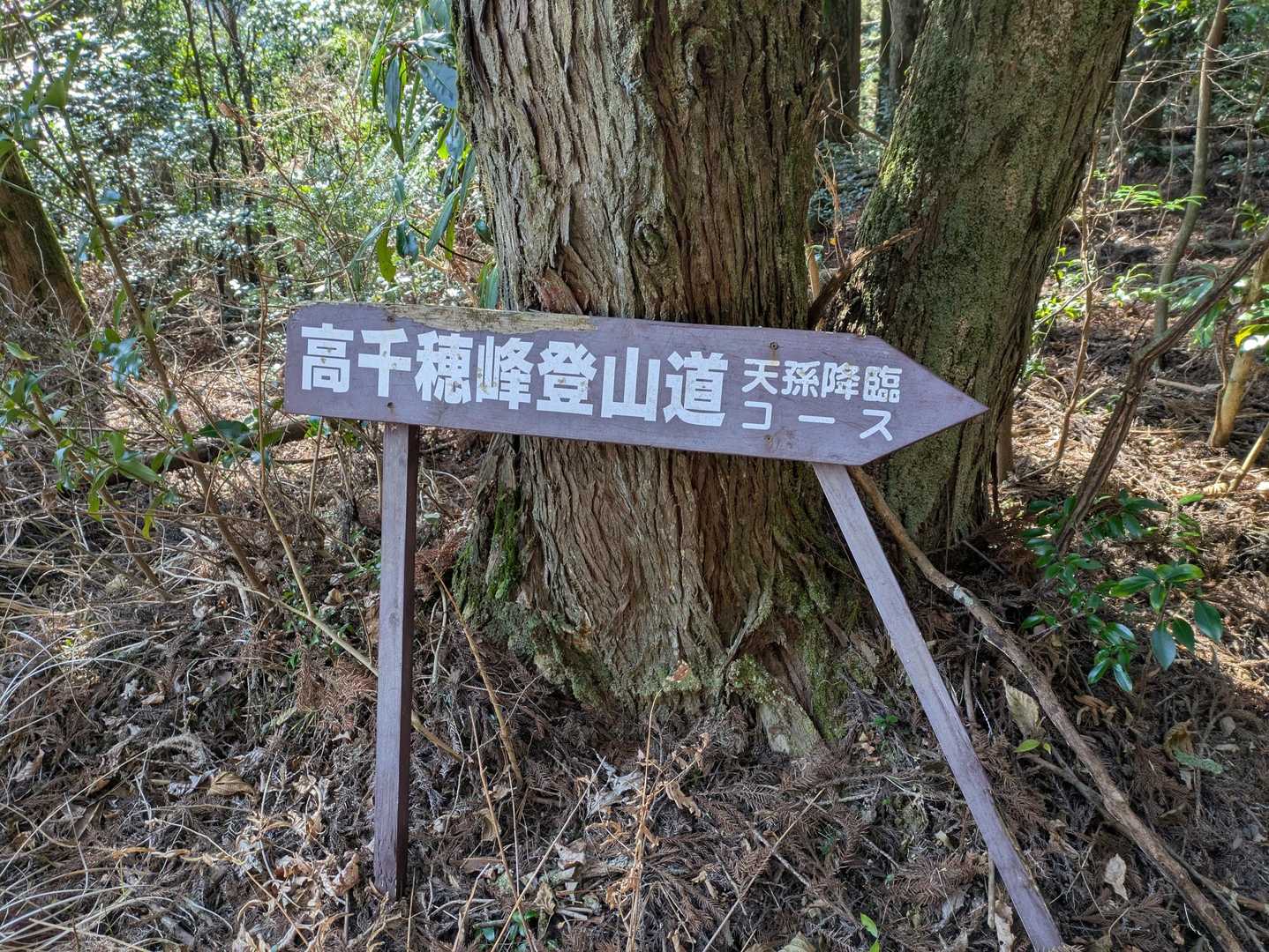 天孫降臨登山口-高千穂峰 往復コースの写真