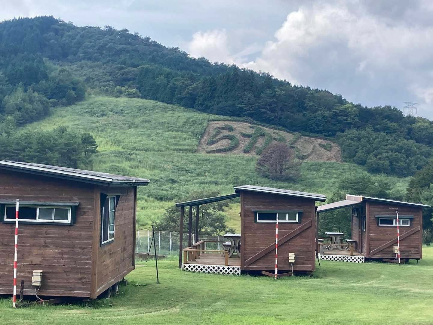オートキャンプ場　柵で囲まれてるし　イイね！今度　利用したい