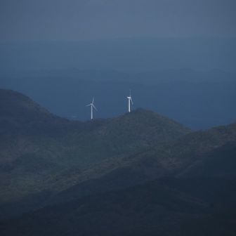 加波山方面