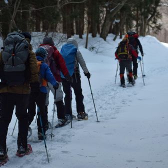 鳥海山・七高山・笙ヶ岳 しばらく林道歩き🚶‍♀️