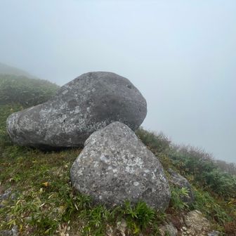 母御石まで来ましたがガスガス😶‍🌫️