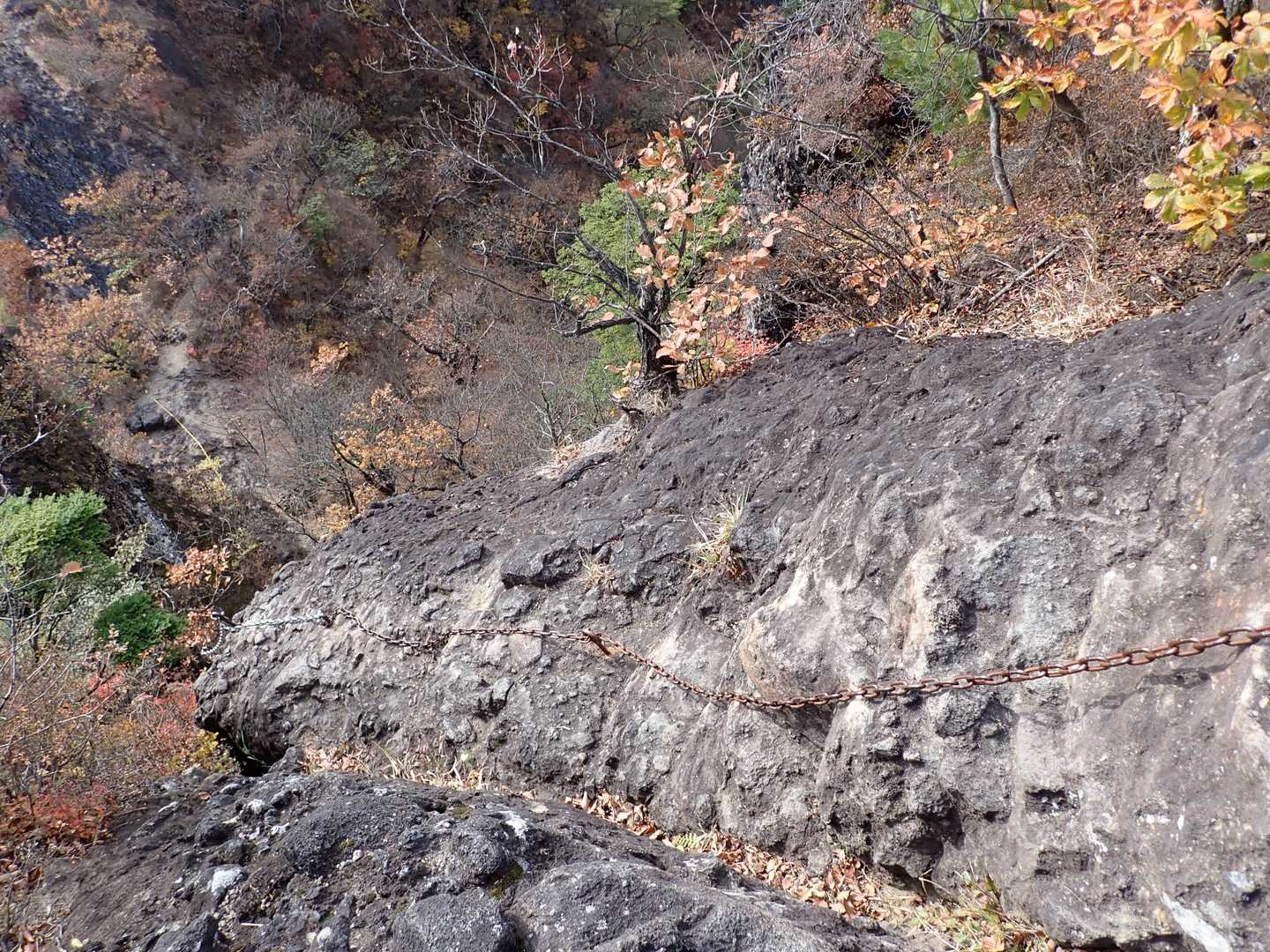 大の字-大のぞき-妙義山-中之岳 縦走コースの写真