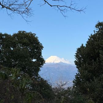 徳倉山からも富士山