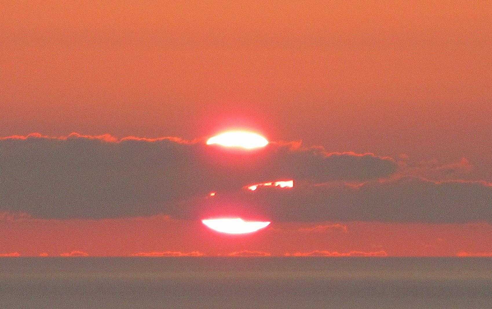 分断され😅
二度目の🌅ショー