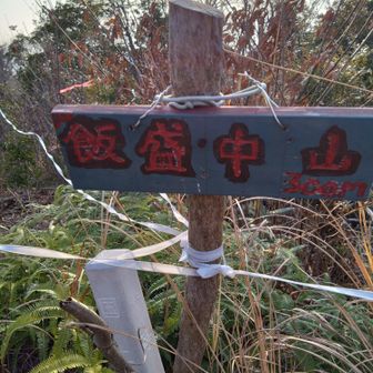 これで飯盛山周辺のピークコンプリート🤗