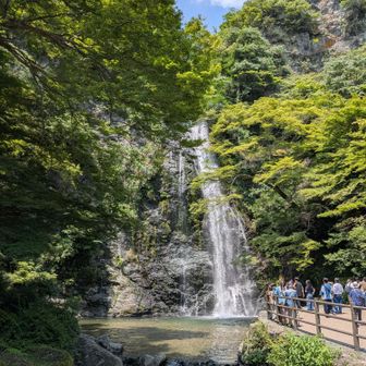箕面の滝！思ったより遠かった