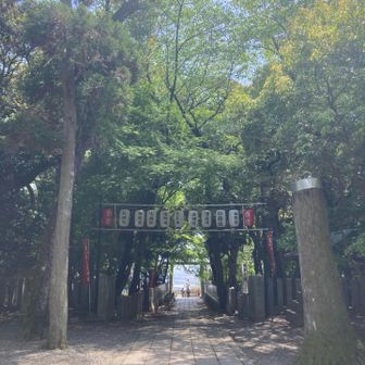 保久良神社参拝