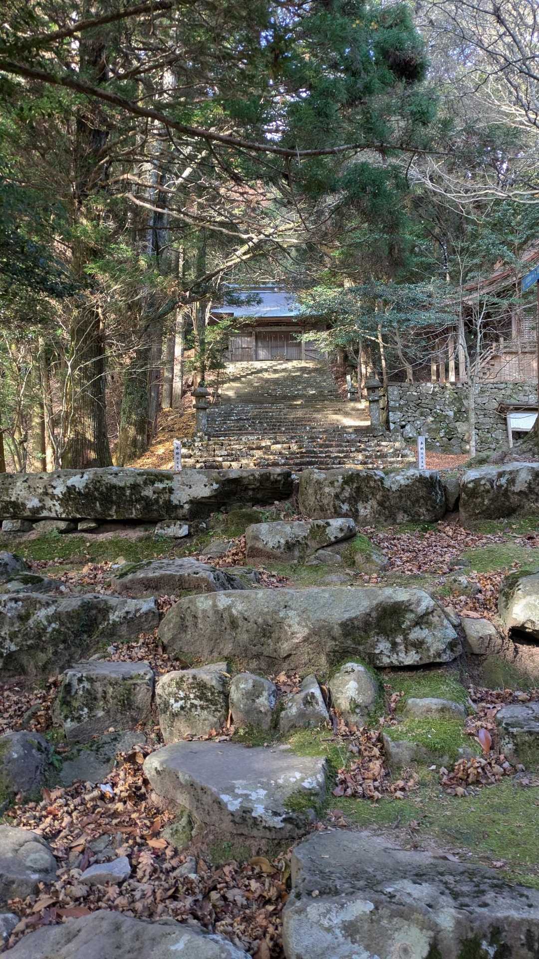求菩提資料館前バス停-求菩提山 往復コースの写真