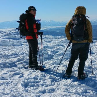 遠島山忘年会男子メンバー洩れなく登頂出来ました✌️