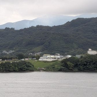 雨で浜名湖も濁ってる☂️