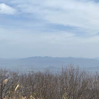 大和盆地もガスでぼんやり😶‍🌫️