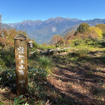 山頂にとうちゃこ