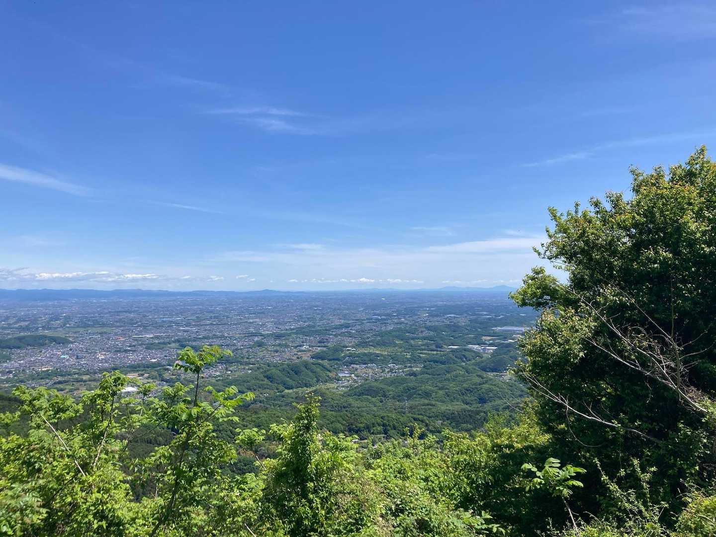 筑波山まで眺められました✨