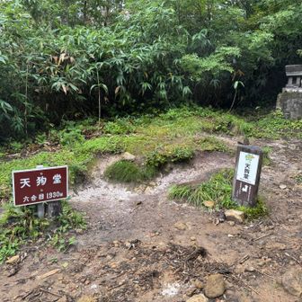 ベンチもあって休憩ポイント